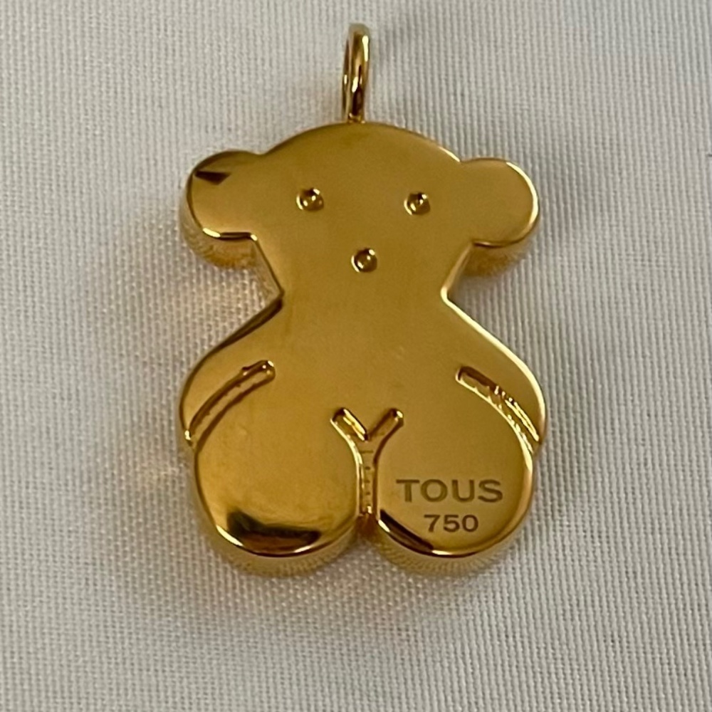 TOUS PENDANT XXL 18K.